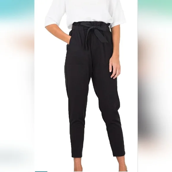 Kyodan Black Pants with Elastic Waistband - Picture 1 of 4